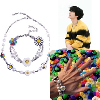 [KHÔNG ƯNG ĐỔI TRẢ]TREND TIK TOK-VÒNG TAY HOA CÚC & VÒNG CỔ  𝗗𝗔𝗜𝗦𝗬 𝗦𝗔𝗟𝗟𝗨𝗧𝗘 - 𝐁𝐄𝐒𝐓 𝐐𝐔𝐀𝐋𝐈𝐓𝐘