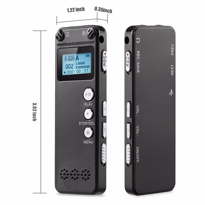 Máy ghi âm Digital Voice Recorder GH-A500 8G