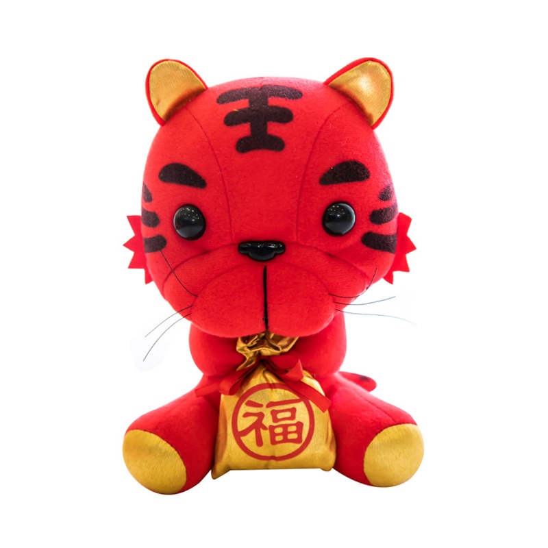 Thú Nhồi Bông Hình Con Hổ Trang Trí Năm Mới 2022