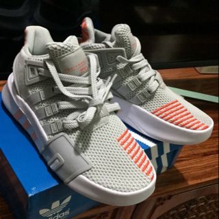 Giày thể thao thời trang EQT xám xọc cam ( full hộp )
