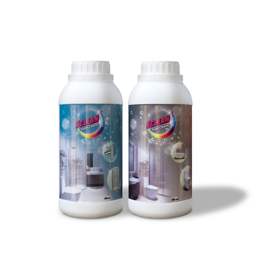 COMBO 2 CHAI SCLEAN 500ML TẶNG 2 BÌNH XỊT