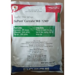 Thuốc trừ bệnh dupont curzate m8 72wp.