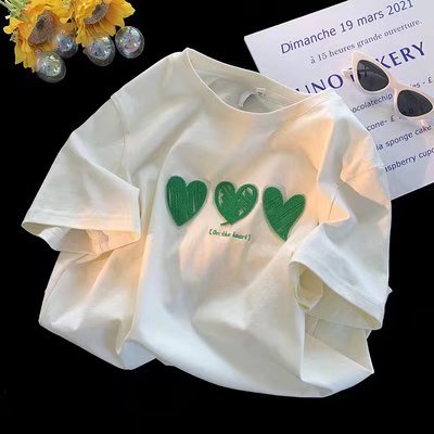 Áo Thun Tay Ngắn Cổ Tròn Dáng Rộng In Chữ Phong Cách Nhật Bản Thời Trang Mùa Hè Cho Nam Size M-5XL