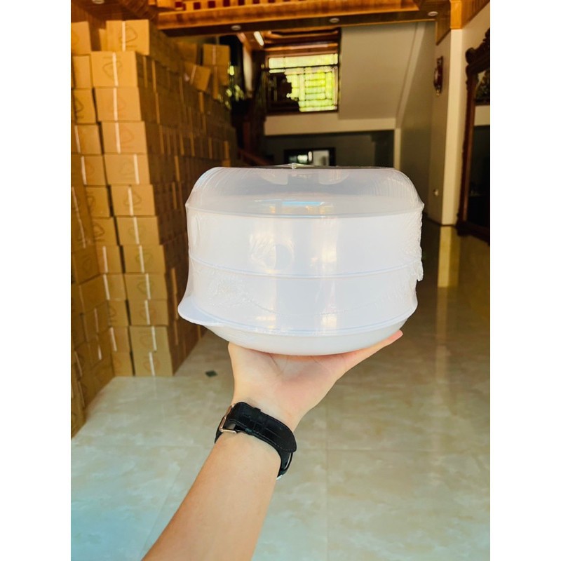Khay nồi hấp bánh bao bằng nhựa mẫu mới 2021