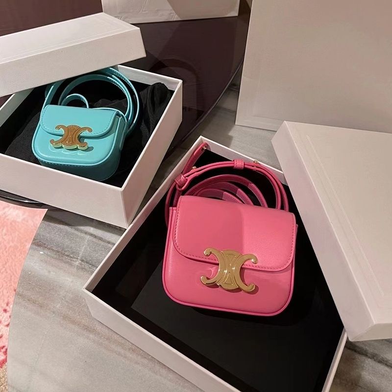 Túi đeo chéo nữ mini vintage túi hộp vuông nhỏ túi đeo vai