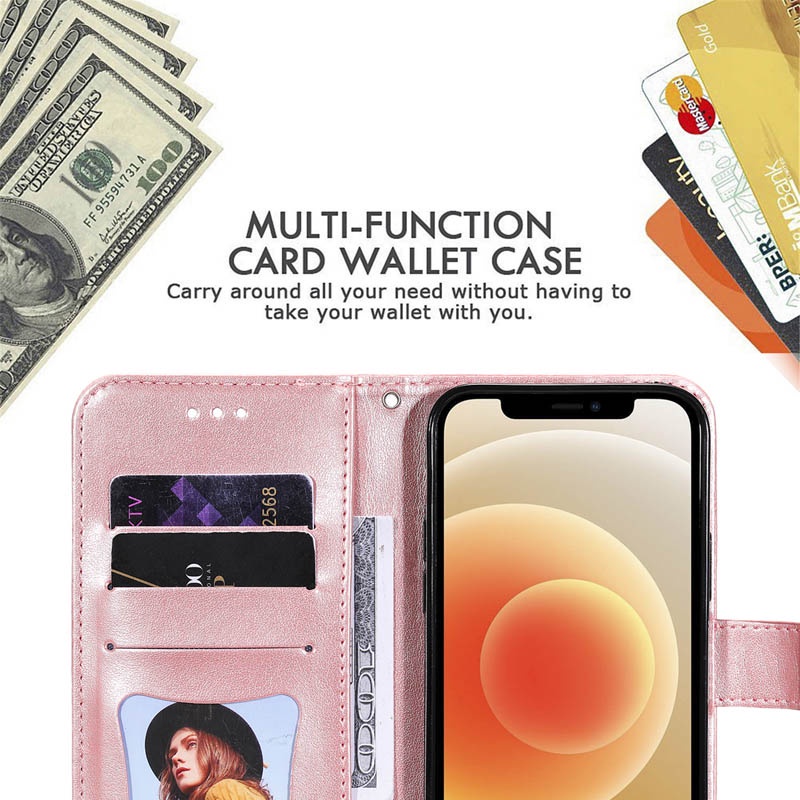 Ốp Lưng Điện Thoại Dạng Ví Da Lật Dành Cho Samsung Galaxy A03s A04s A04e A04 A03 A04 A13 A52s A72 A73 A52 A51 A71 A50 A30s A50s