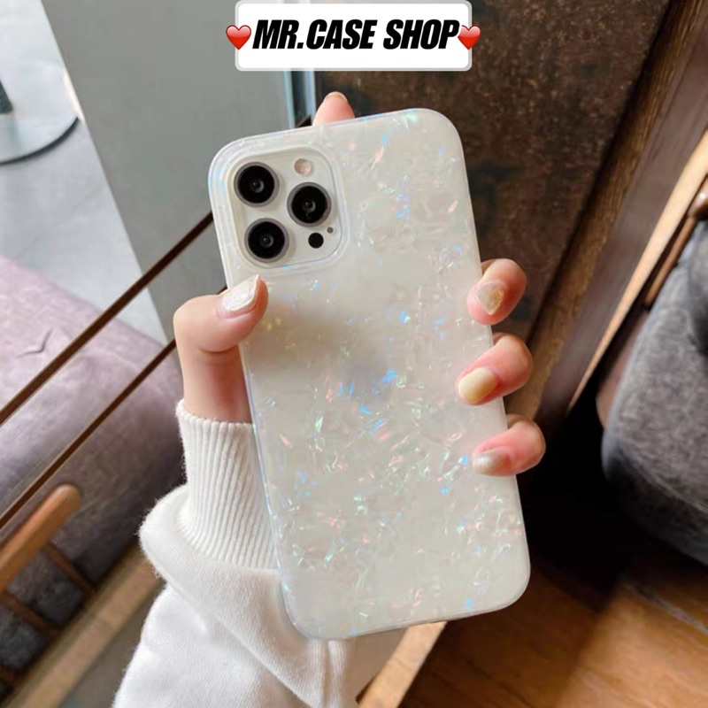 Ốp Lưng Điện Thoại iPhone Ốp Dẻo Vừa Hoạ Tiết Xà Cừ Cho iPhone Xsmax 11Promax 12Promax 13promax