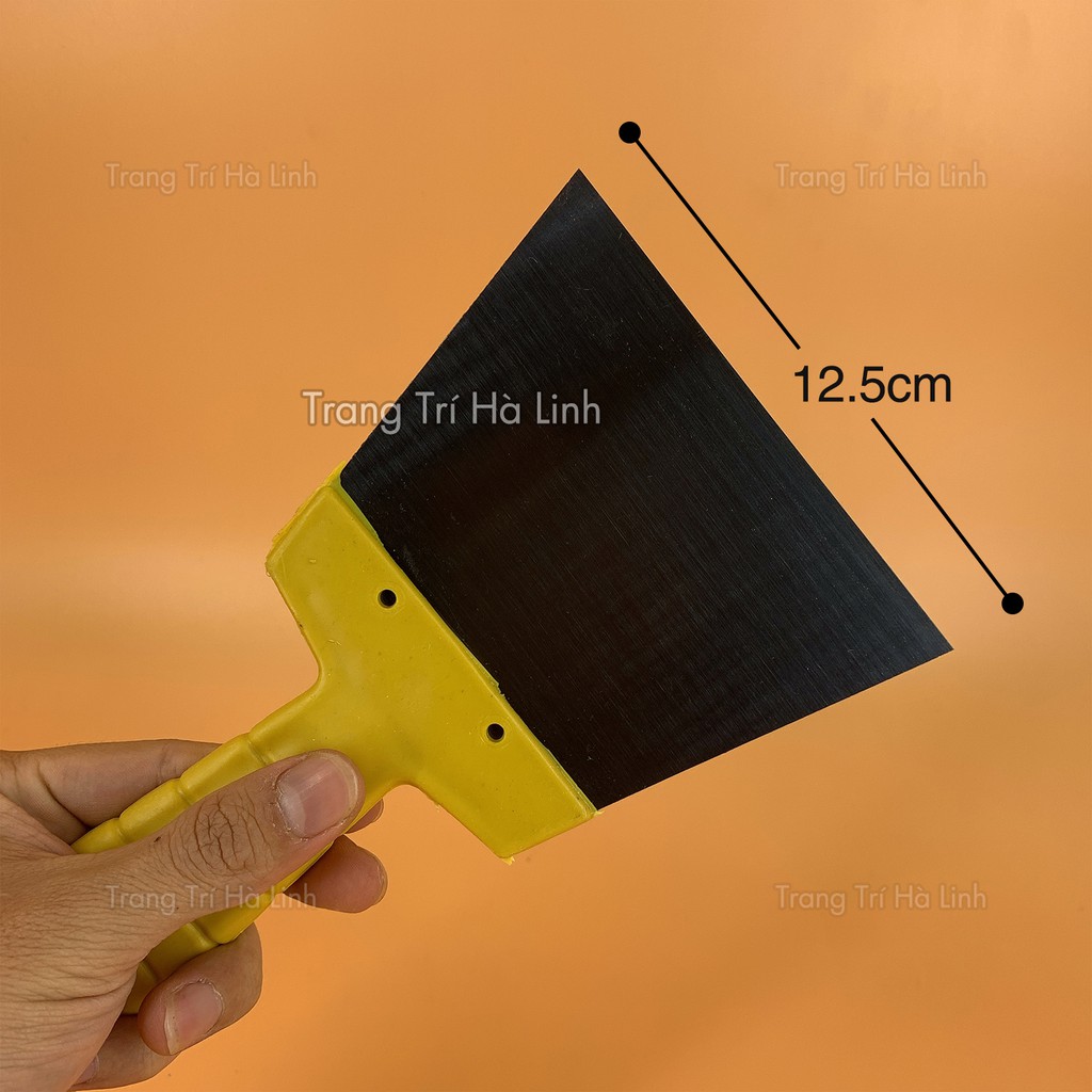 Dao bả matit loại to dùng quết keo sữa dán thảm simili trải sàn - Trang Trí Hà Linh