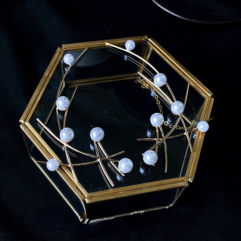 Kẹp Tóc Đính Ngọc Trai Thiết Kế Thanh Lịch Thời Trang Hàn Quốc Cho Nữ