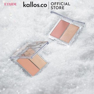 Phấn Má Hồng Highlight Đa Năng Etude House Glittery Snow Face Palette - Kallos Vietnam