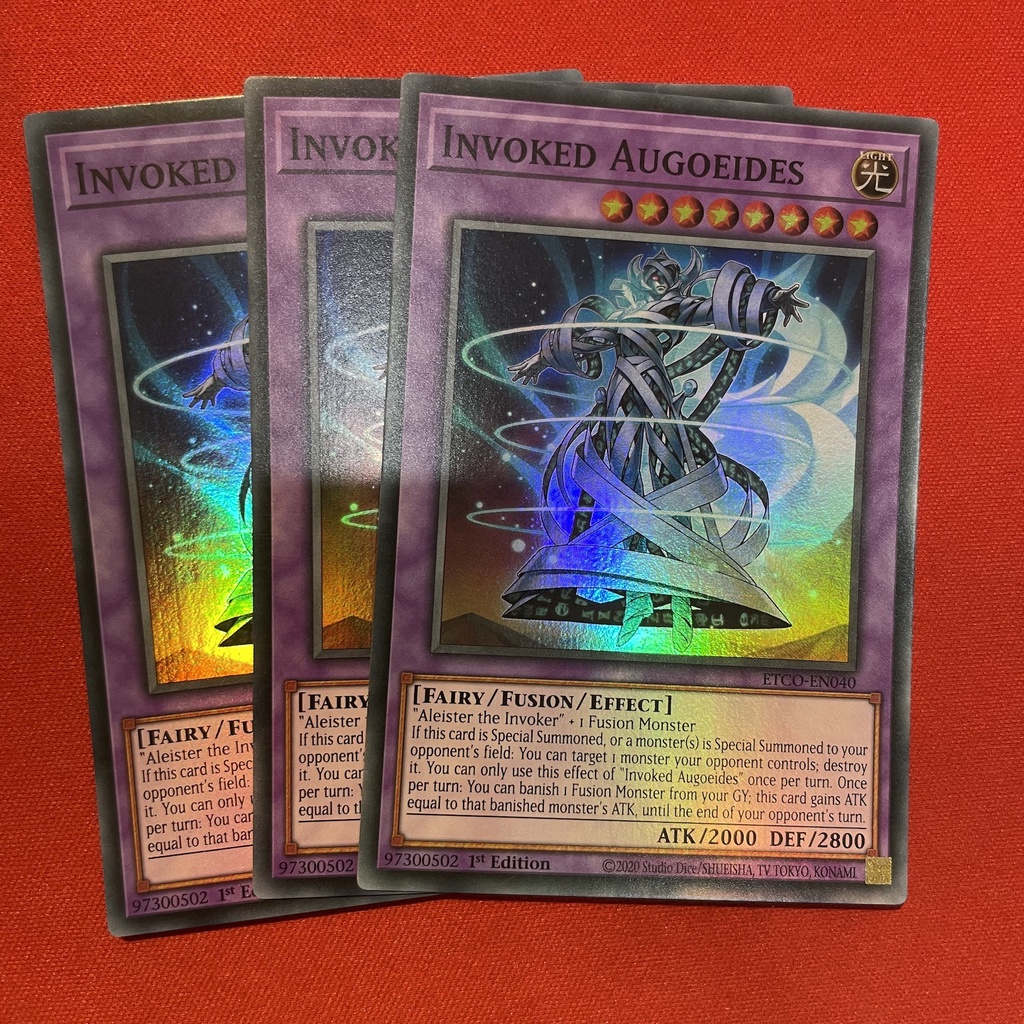 [EN]Thẻ Bài Yugioh Chính Hãng] Invoked Augoeides