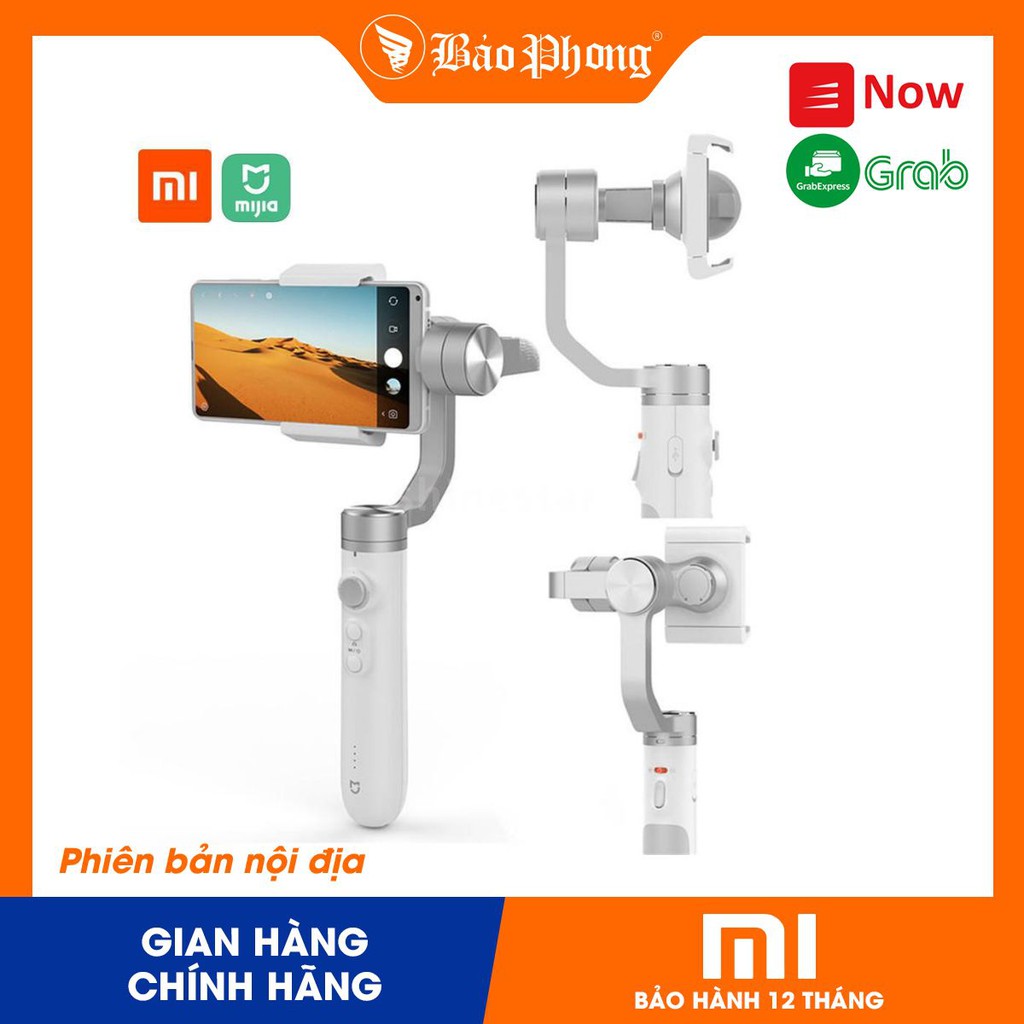 Tay Cầm Gimble Xiaomi Mijia 3 Trục Chống Rung Cho Điện Thoại Camera-006223 - Hàng Chính Hãng