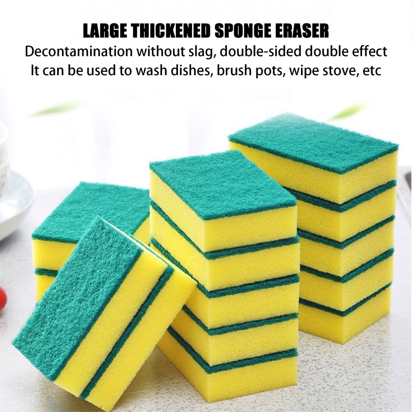 Set 20 Miếng Bọt Biển nano Rửa Chén Tiện Lợi