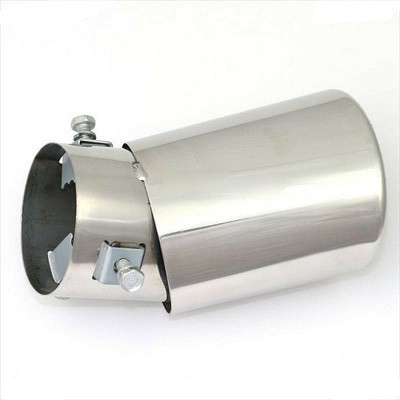 Ống Xả Nhiệt Inox Dáng Cong Chụp Đuôi Pô Trang Trí Xe Ô Tô