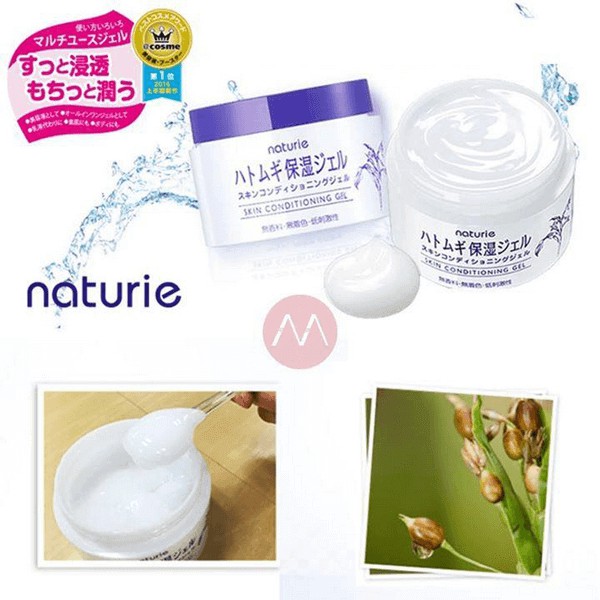 KEM DƯỠNG ẨM HẠT Ý DĨ NATURIE GEL 180G