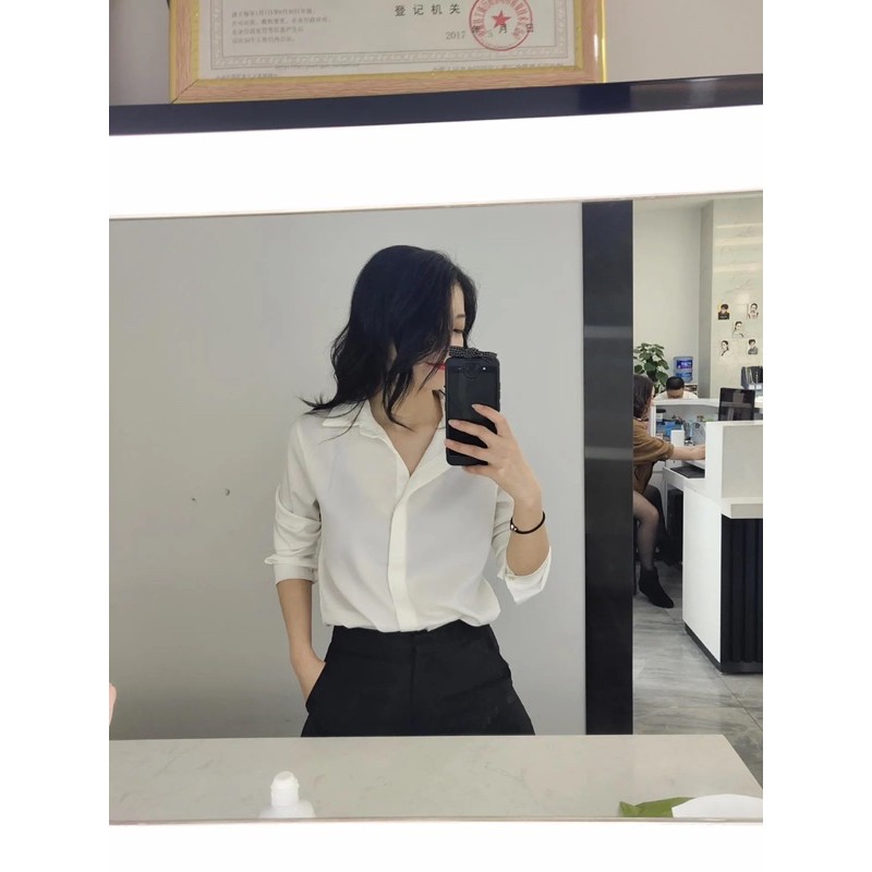 SƠ MI LỤA MỀM - Kèm ảnh thật