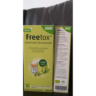 Dung dịch thải độc Freetox Liquid Salus 250ml
