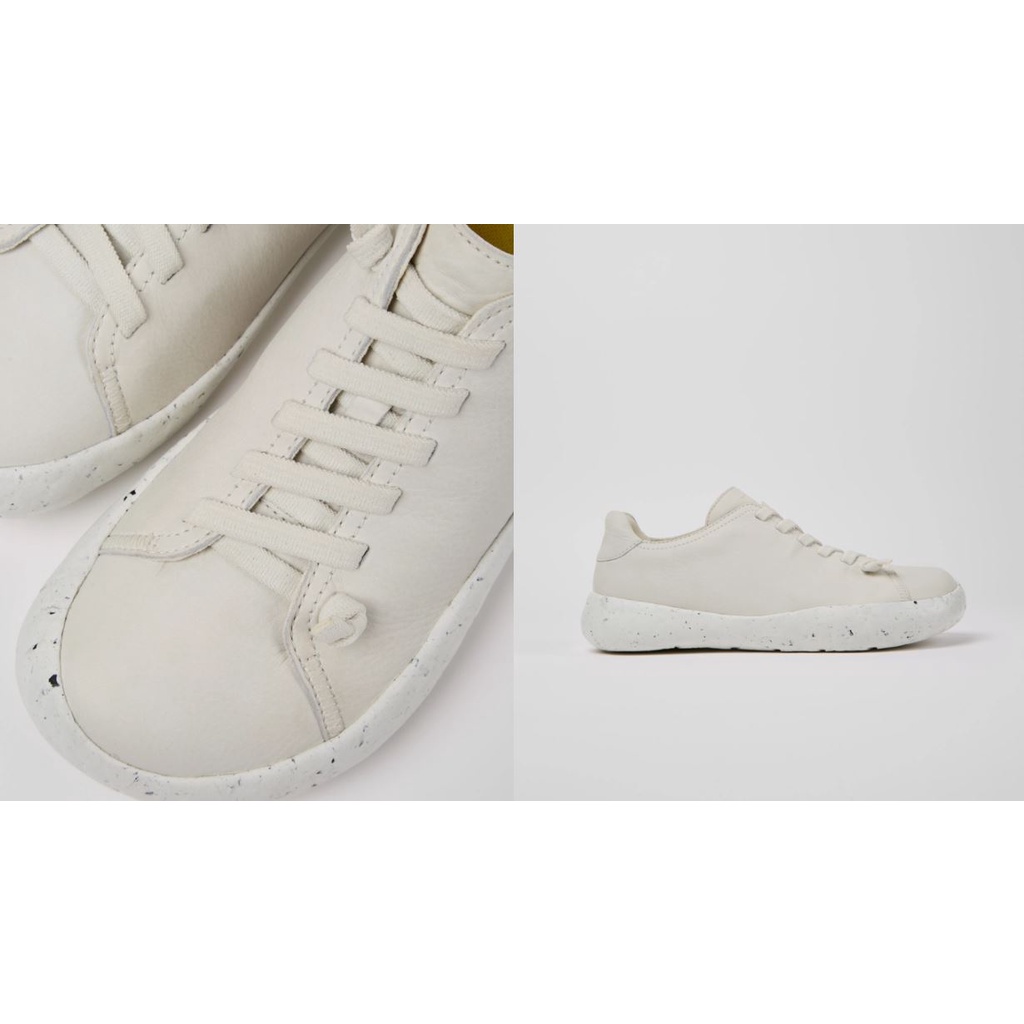 Camper White leather sneakers for men ®size 40-hàng chính hãng