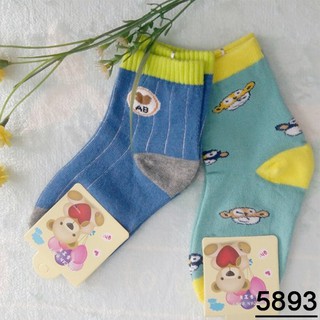Combo 5 đôi Vớ trẻ em, vớ bé trai và bé gái đa dang mẫu, bao chất đẹp từ 1 đến 12 tuổi