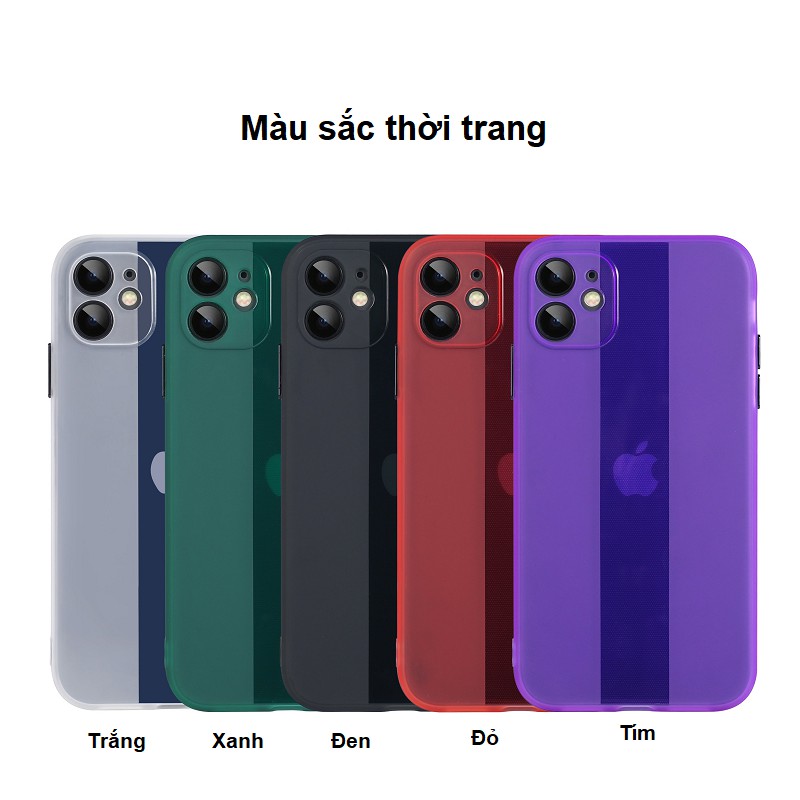 [Ốp loại dày] Ốp iPhone Trong suốt Dẻo - Dày 1.7mm - Chống sốc -Dùng cho 7/8/7plus/8plus/x/xs/xr/11/11promax/12/12promax