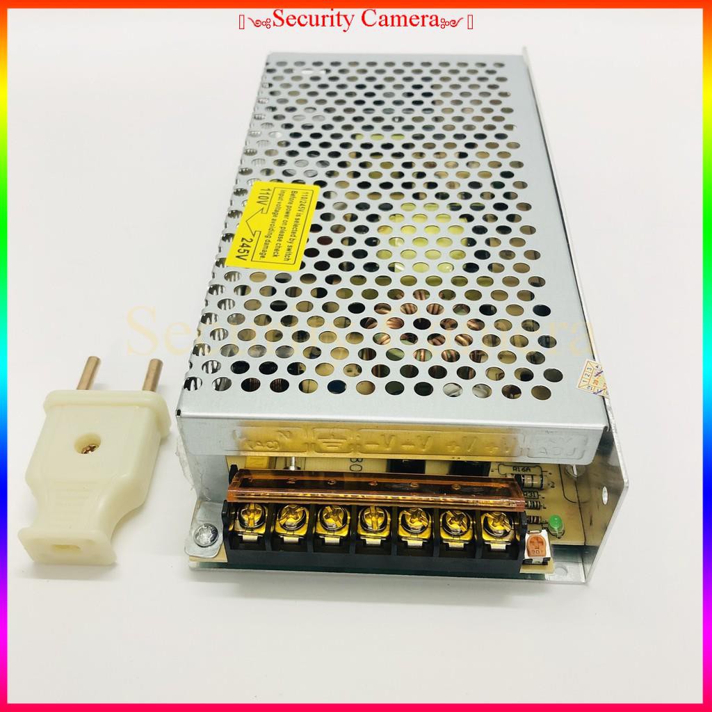 Nguồn tổ ong, nguồn 12v 15a dùng cho camera, led, các thiết bị dùng điện 12v