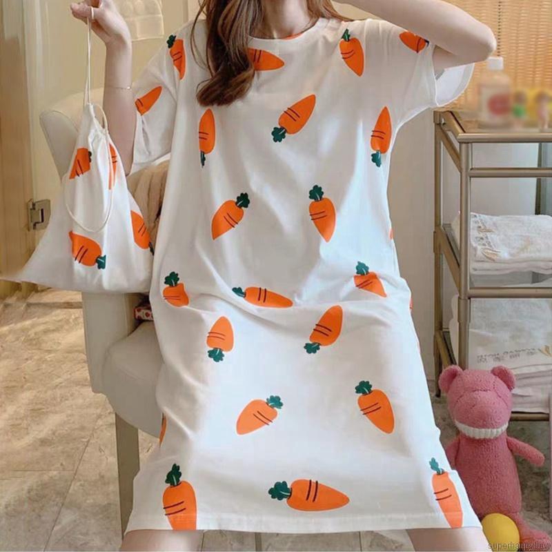 Đầm Ngủ Dáng Rộng Thoải Mái Cho Nữ