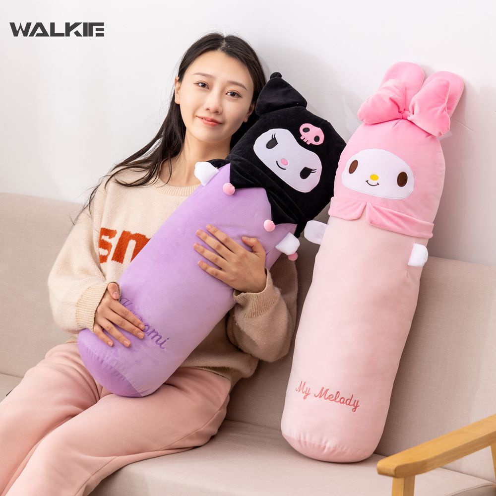 SANRIO Gối Nhồi Bông Dài 70CM Hình Thỏ Melody Kuromi Đáng Yêu