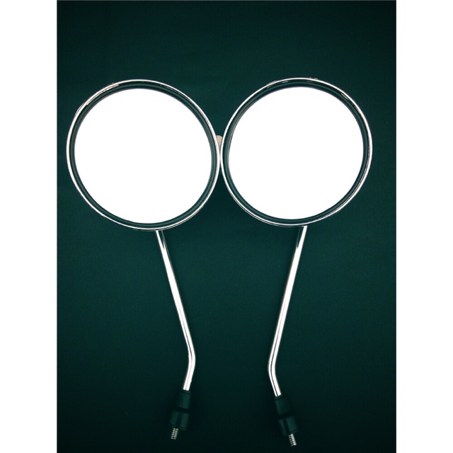 GƯƠNG TRÒN NHỰA ABS LẮP XE TAY GA, MOTO CHÂN 8 LY, 10 LY