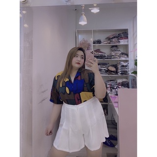 Quần váy xếp ly bigsize