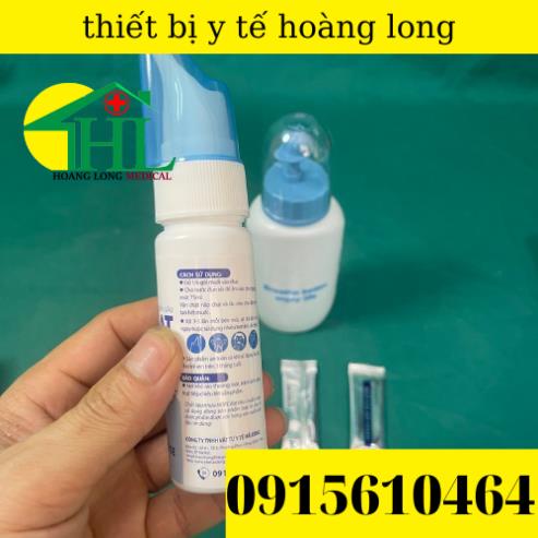 Bình Rửa Mũi NASAL COOL + 6 Gói Muối Và 1 Bình Xịt Mũi