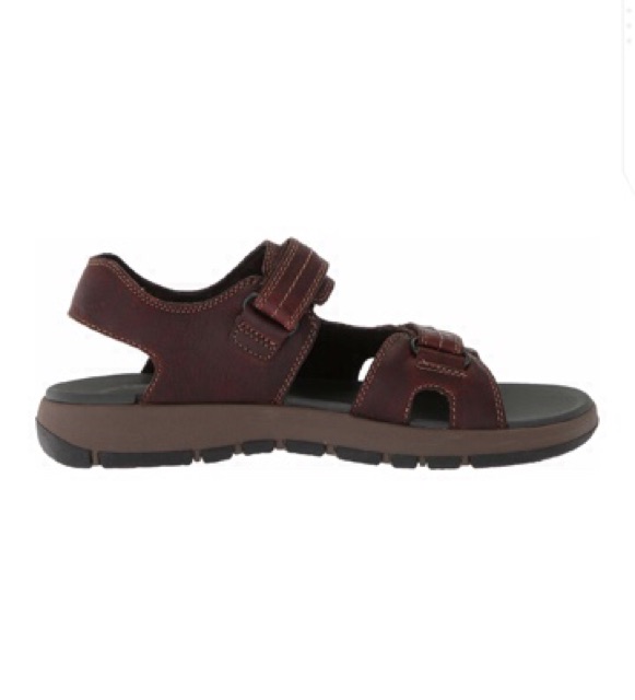SANDAL DA NAM CLARKS XÁCH TAY MỸ - SIZE 42-43