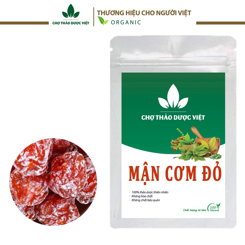 Ô mai mận cơm đỏ 100g - Chợ Thảo Dược Việt