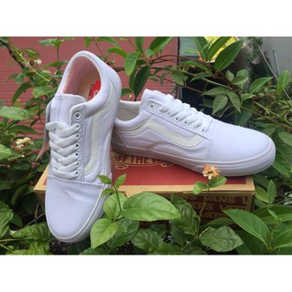 🔥Giày Màu Trắng Old Skool hàng đẹp [FULL BOX]