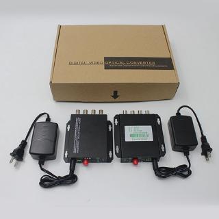 8.23【COD】4Ch 8 bit Digital Video/Audio/Data Optical to fiber converter transmitter