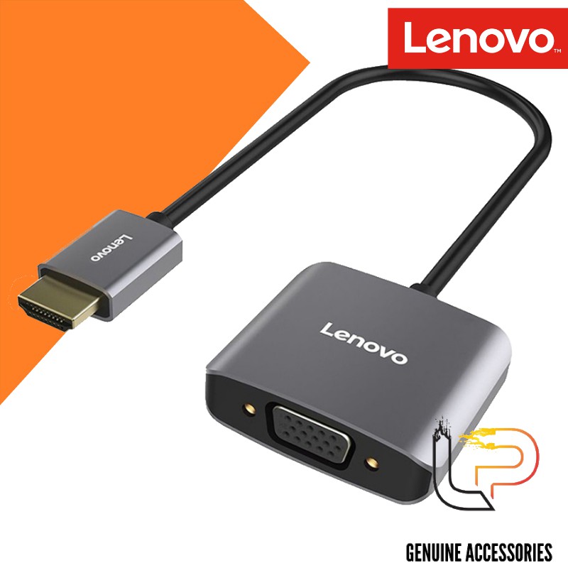 BỘ CHUYỂN HDMI RA VGA KÈM AUDIO LENOVO (H201GY) - CÁP HDMI TO VGA + AUDIO LENOVO (H201GY)