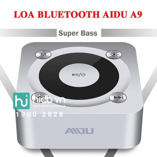 💝[MƯA SALE] LOA BLUETOOTH SPAEAKER AIDU A9 - SANG TRỌNG TINH TẾ - ÂM THANH CHẮC KHỎE - DỄ CHỊU KHI NGHE