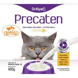 Sữa bột cho mèo  precaten 110g,400g