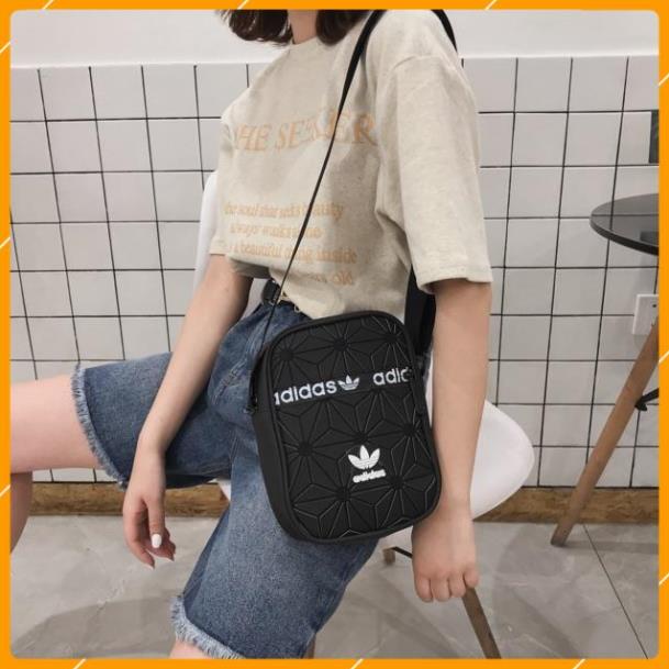 Xả Kho Giá Sốc - Túi đeo chéo 3D phong cách thể thao phản quang phát sáng