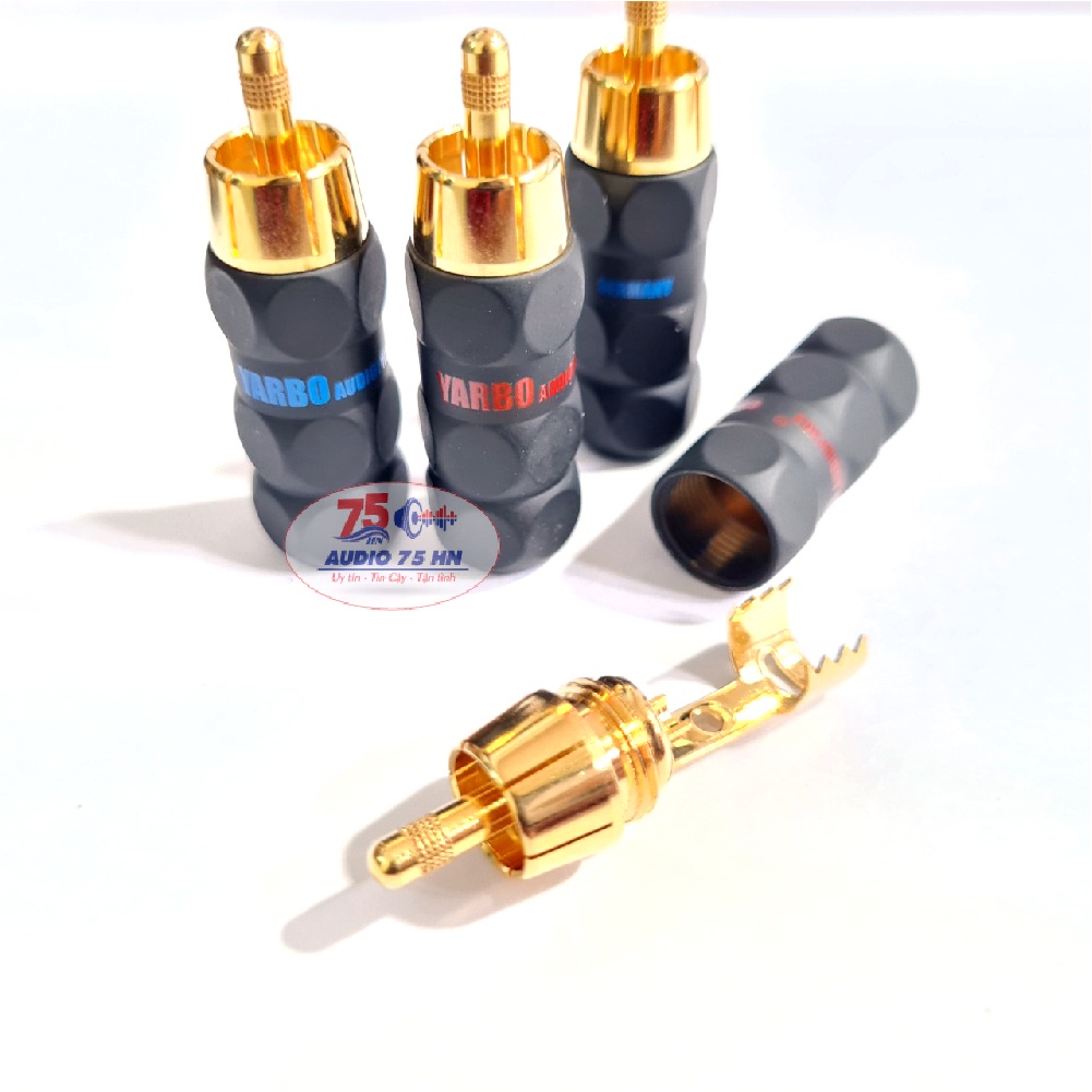 Jack av hoa sen Yarbo Audiophile Đức hàng cao cấp đơn giá 1 cái
