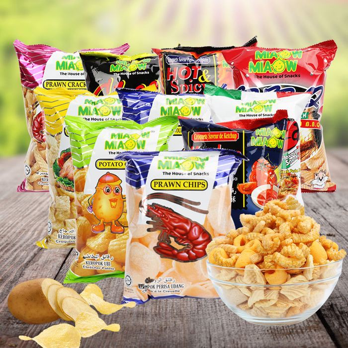 Bánh Snack Nhiều Vị Miaow Miaow 60gr Bán Chạy Cả Năm - Malaysia