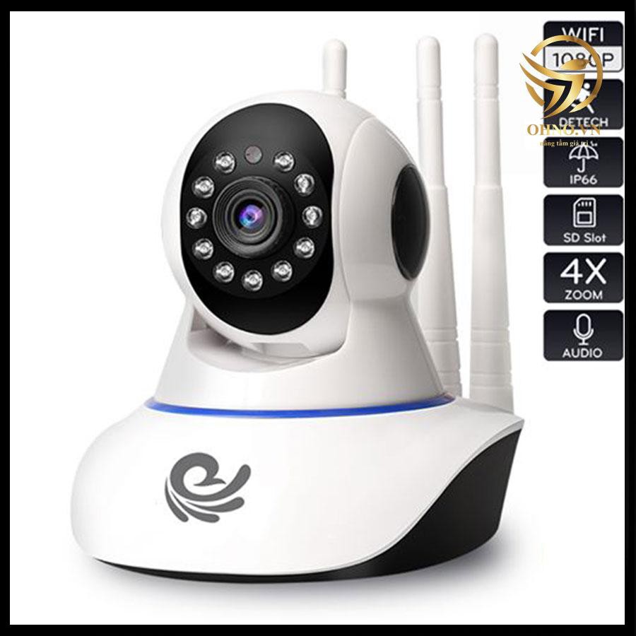 Camera IP Wifi giám sát Carecam XFL200 3 anten 2.0 MPX chống trộm giá rẻ - OHNO Việt Nam | BigBuy360 - bigbuy360.vn