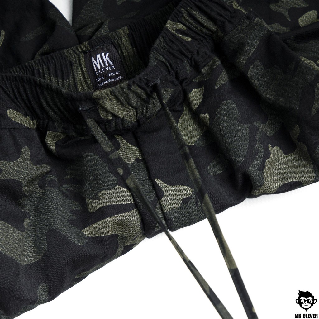 Mk Clever - Set Camo Cotton - Chất liệu cotton cực mát, không bị bai xù - thiết kế trẻ trung, cá tính SCC036