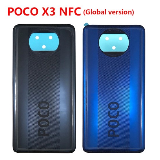 Nắp lưng Poco X3 / X3 Pro NFC - Chất liệu kính, Có quà tặng kèm