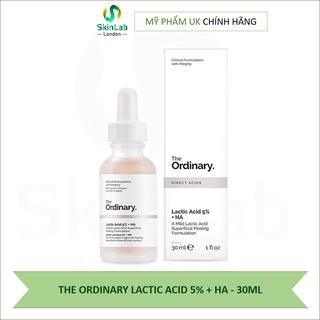 TINH CHẤT THE ORDINARY LACTIC ACID 5% + HA - 30ML (BILL Anh)