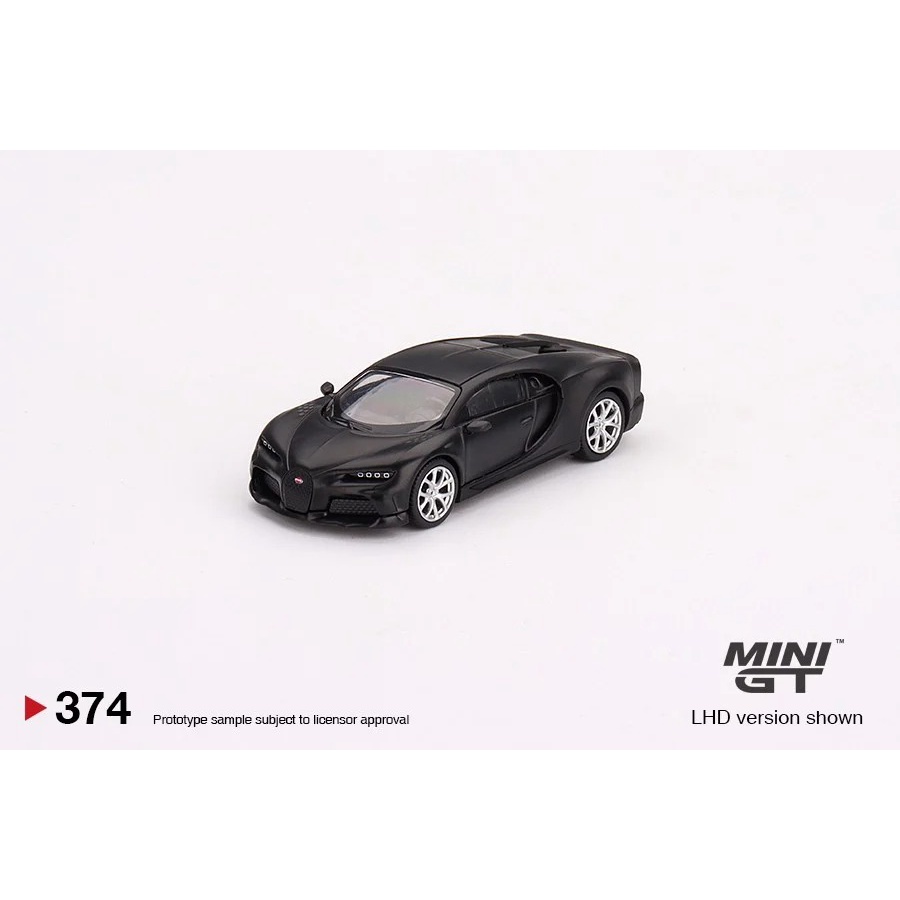 Mô hình xe Bugatti Chiron Super Sport 300+ Matte Black LHD 1:64 MiniGT