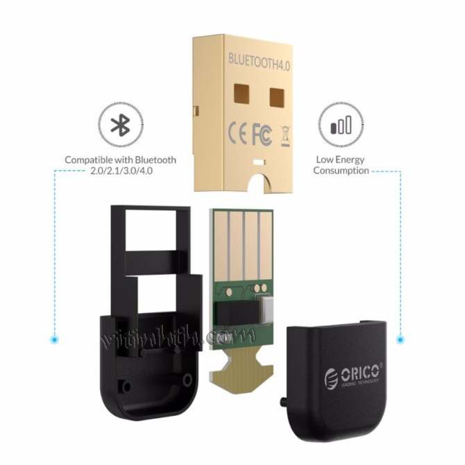 USB Bluetooth 4.0 chính hãng - THComputer Q11 (Giao màu ngẫu nhiên) | BigBuy360 - bigbuy360.vn
