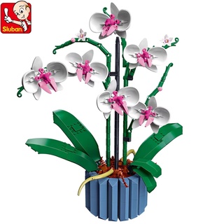 Đồ chơi lắp ráp sluban 10311 hình hoa phong lan