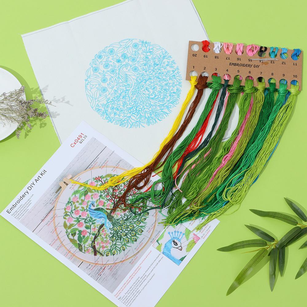 Dụng Cụ Xỏ Chỉ Thêu Chữ Thập Thủ Công Trang Trí Nhà Cửa