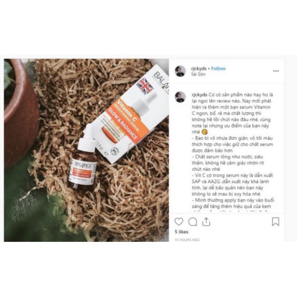 Serum mờ thâm sau mụn vitamin C Balance Active Formula 30ml | BigBuy360 - bigbuy360.vn