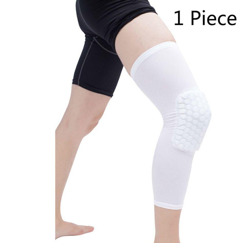 Miếng Đệm Bảo Vệ Đầu Gối Bằng Vải Lycra Co Giãn Thoáng Khí Chống Trượt Nhiều Màu Sắc Dùng Trong Thể Thao